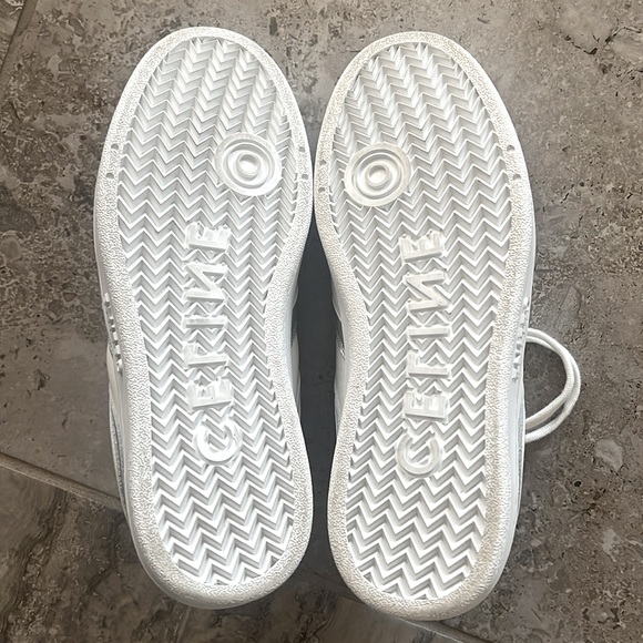 Celine Low Wave Lace-Up Sneaker, Optic White/Silver Size 41 in Box +DustBag $750 - Picture 9 of 16